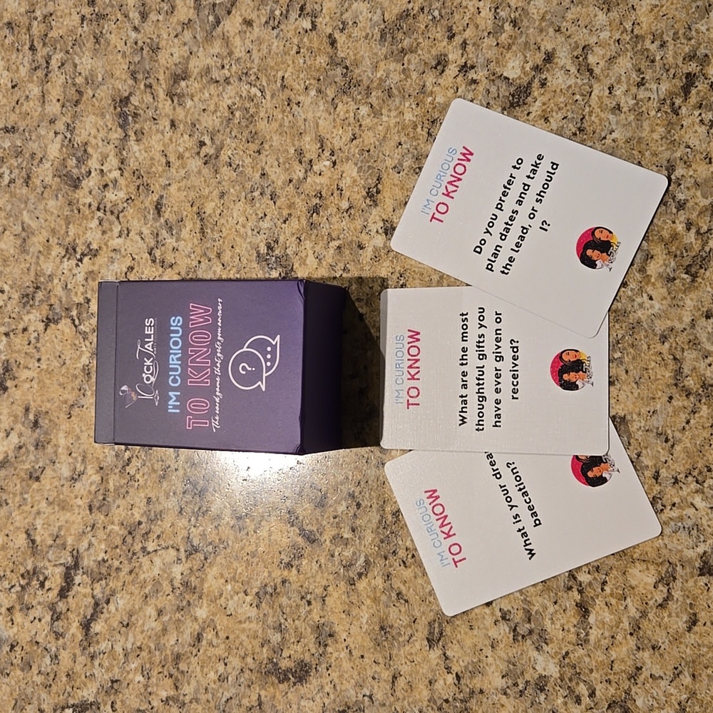 "I'm Curious To Know" Date Night Game!